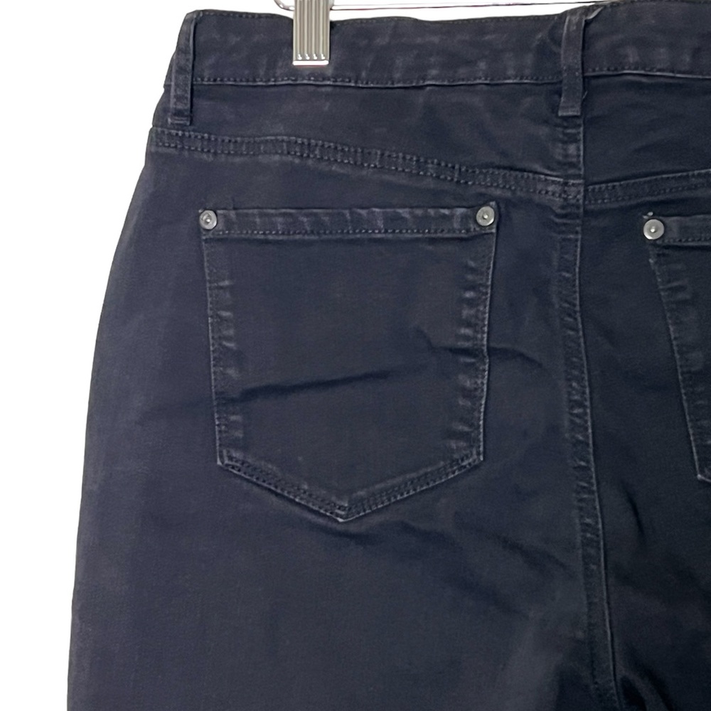 Gloria Vanderbilt | Rail straight high rise classic black jeans size 8 - Picture 10 of 13